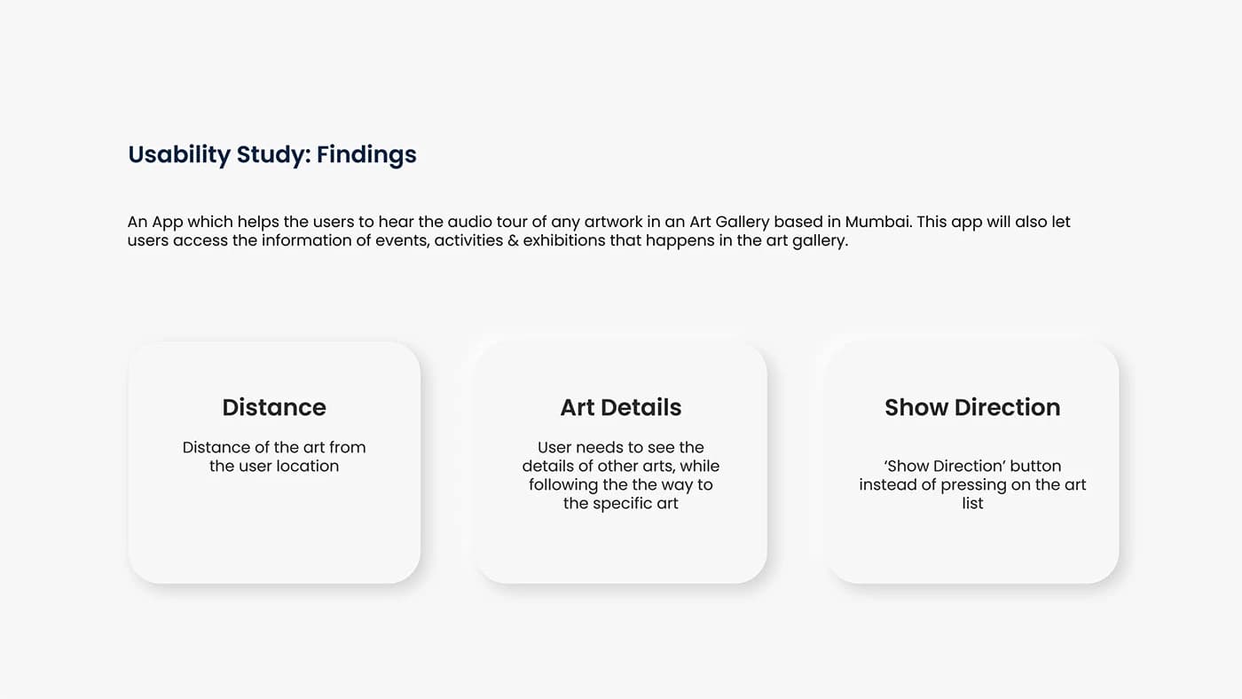 Usability Findings